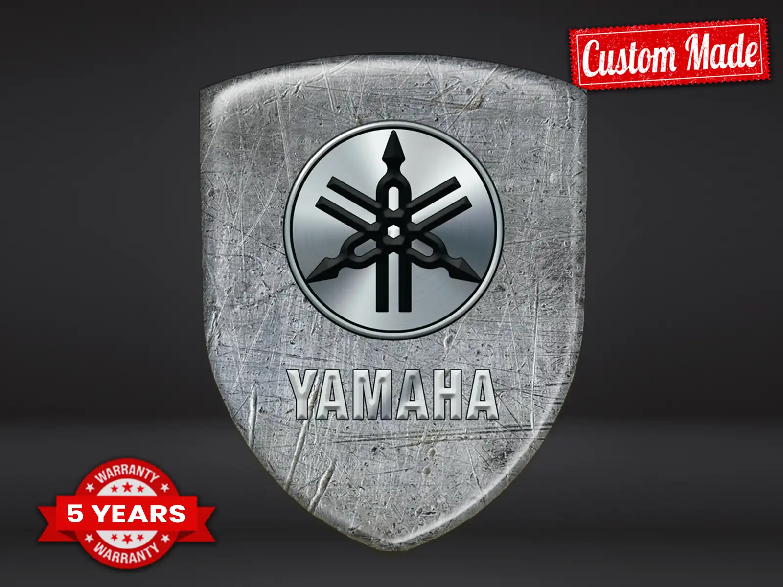 Yamaha Stickers Muraux Auto Style Max Moderne Pro Résistant